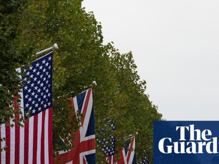 Stars and stripes flags for Trump UK visit had to be changed for brighter red | Donald Trump