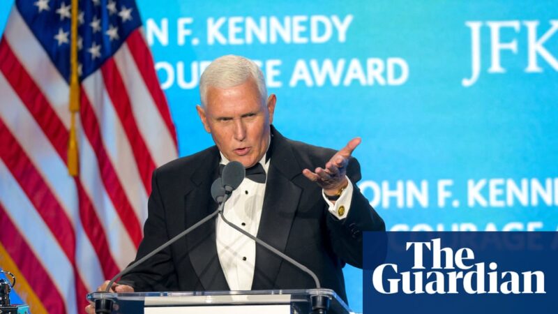 Trump told Pence ‘you’ll go down as a wimp’ in January 6 phone call, book says | Donald Trump
