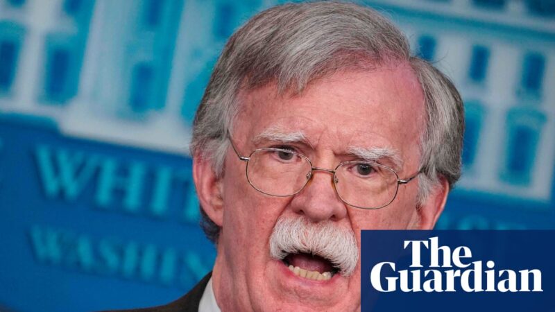 Former Trump adviser John Bolton indicted by justice department | Trump administration
