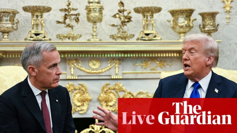US and Canada spar over anti-Trump tariff advertising campaign that derailed trade talks – live | Trump administration