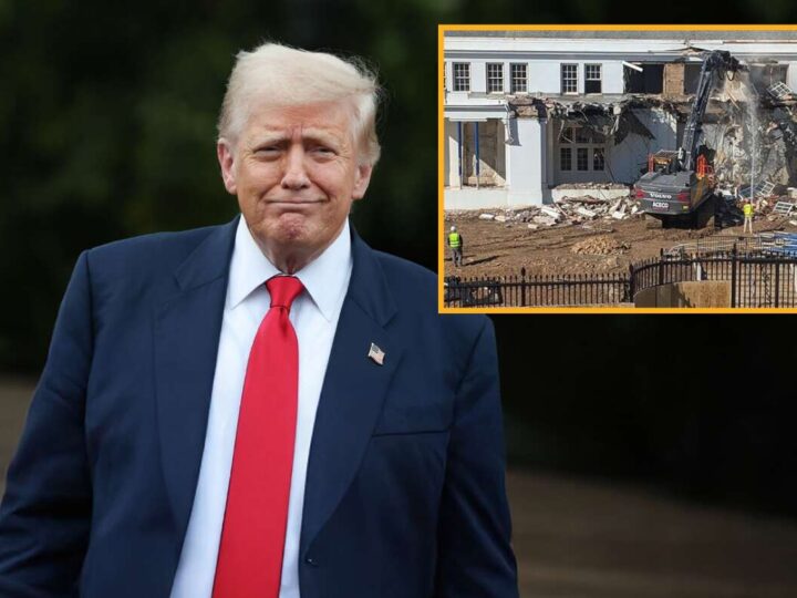Trump Declares White House ‘ICE Free Zone’ Until Construction On New Ballroom Is Done