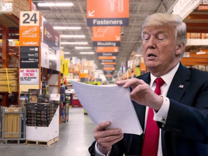 Trump Makes 73rd Trip To Home Depot Since Start Of White House Renovation