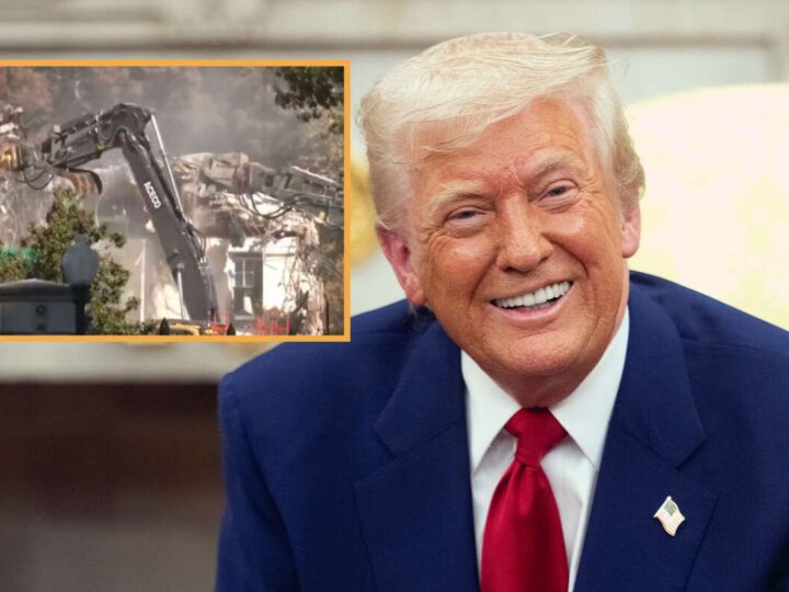 Bad Luck: Trump Says The Missing Epstein Files Were In The East Wing And Have Now Been Destroyed