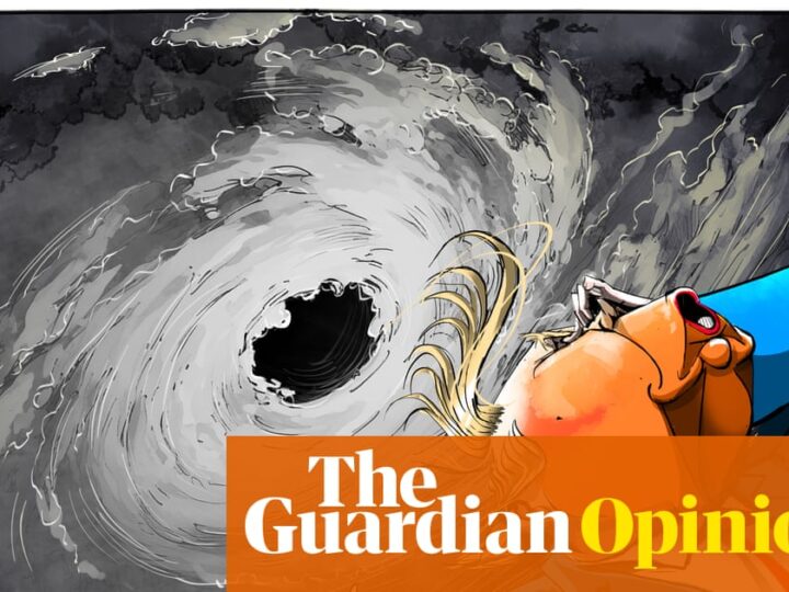 Ella Baron on Hurricane Melissa and Trump’s climate denial – cartoon