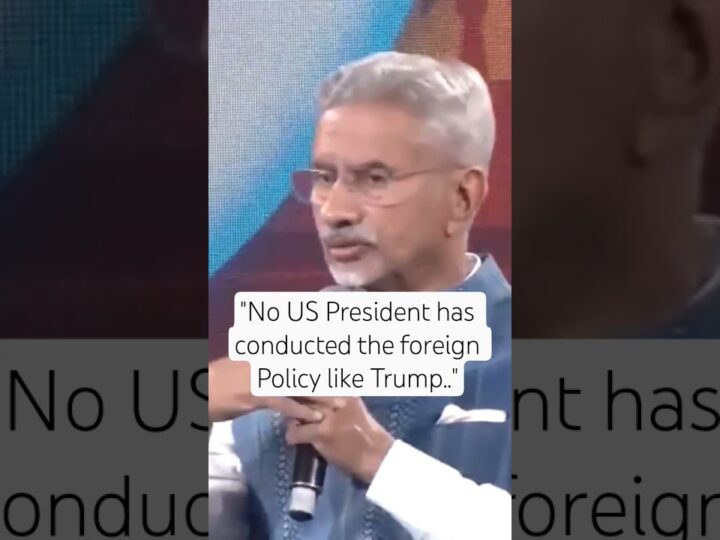 “Have Not Seen This Before..” Jaishankar On Trump’s Unusual Foreign Policy Display