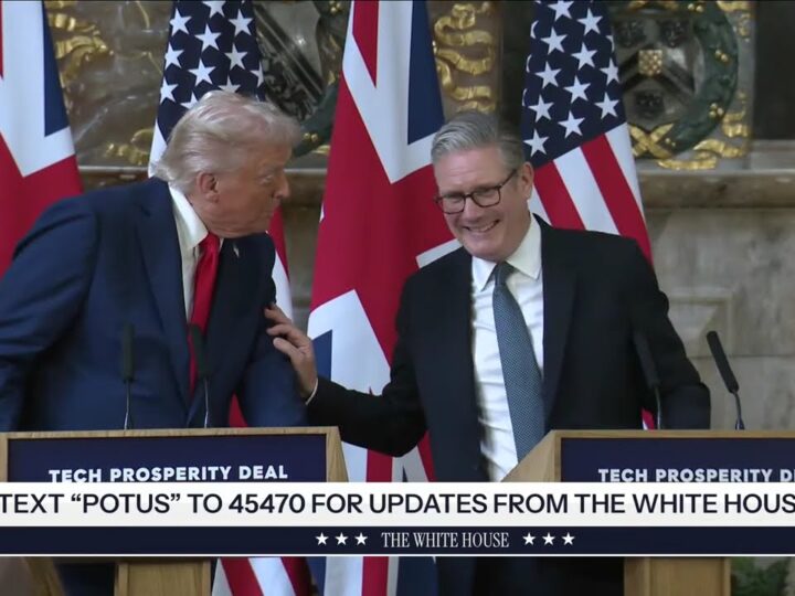 President Trump Participates in a Press Conference with Prime Minister Keir Starmer