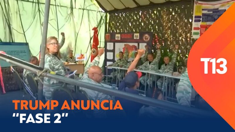 Trump anuncia “fase 2” en ofensiva contra Venezuela