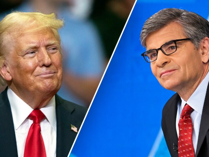 Trump slams ‘very nasty’ Stephanopoulos, refuses to take ABC questions