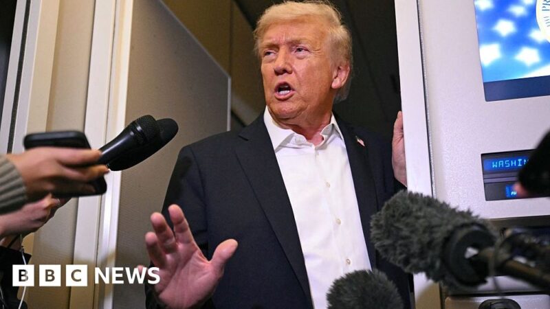 24 hours with Trump on diplomatic tornado through Middle East