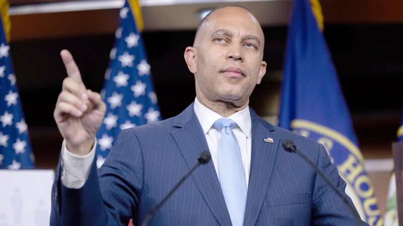 Jeffries spars with CBS over ‘rigged elections’ claims about Trump