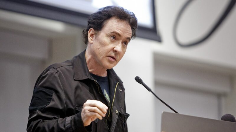 John Cusack tells Trump to ‘go to hell’ during ‘No Kings’ protest in Chicago