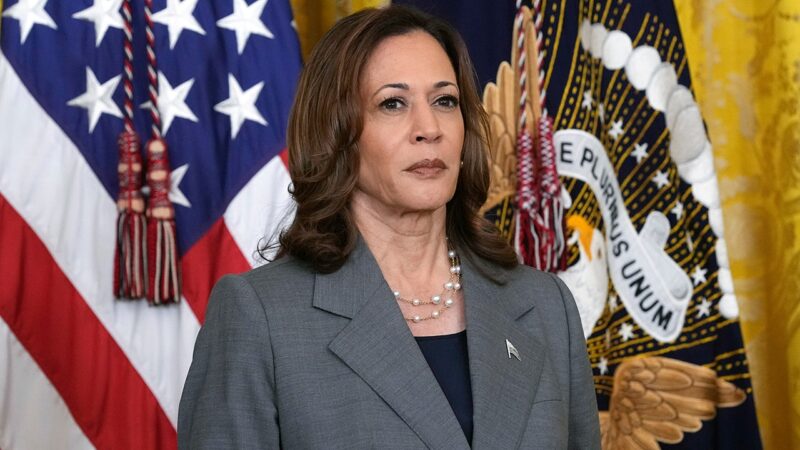 Harris says Americans can’t trust DOJ under Trump in MSNBC interview