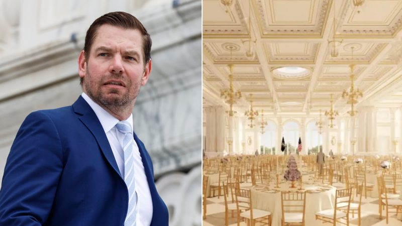 Swalwell demands 2028 Democrats demolish Trump’s White House ballroom