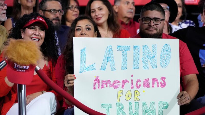 Trump’s favorability has fallen among Hispanics since January, a new AP-NORC poll finds
