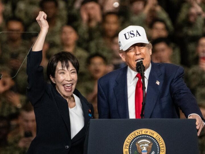 Trump bonds with Japan’s new prime minister and says her nation is delivering on U.S. investments