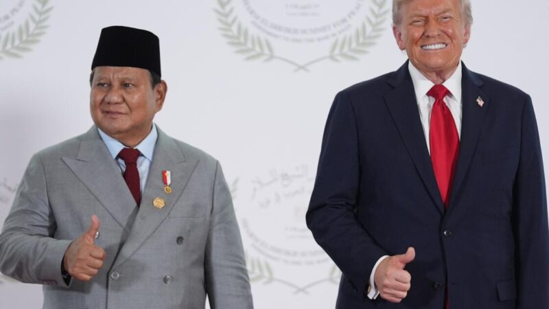 With fragile Gaza ceasefire holding, Trump wants to make headway on Indonesia-Israel normalization