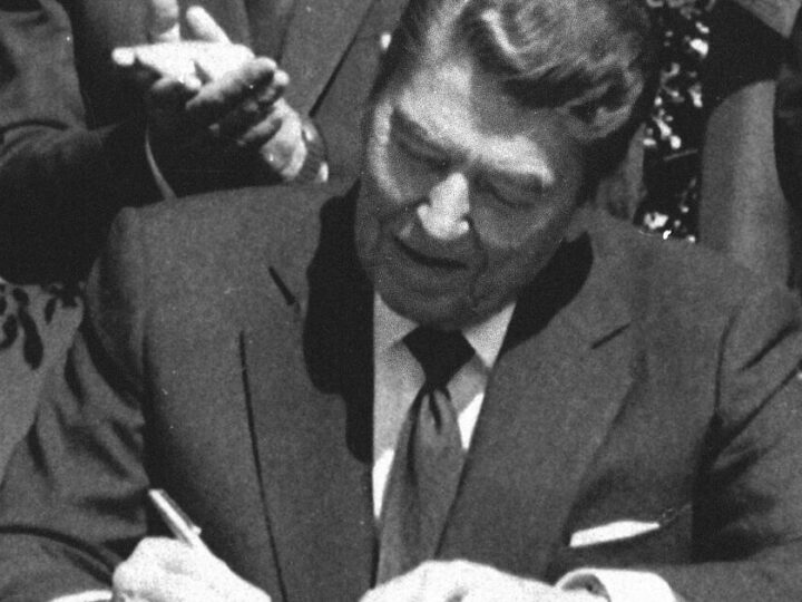 Trump says a Canadian ad misstated Ronald Reagan’s views on tariffs. Here are the facts and context