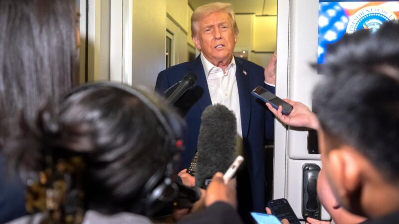 Trump travels to Asia and a meeting with China’s Xi