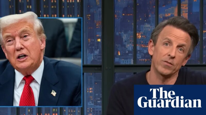 Seth Meyers on Trump: ‘The most unpopular president of all time’ | Late-night TV roundup