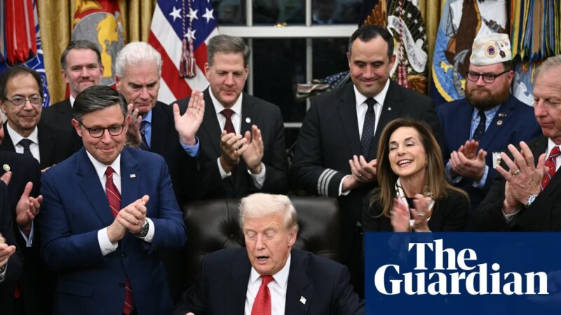 Trump signs funding bill to end longest US government shutdown | US politics