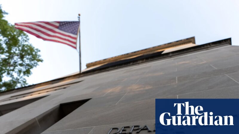 US justice department joins lawsuit to block California’s new electoral map | Trump administration