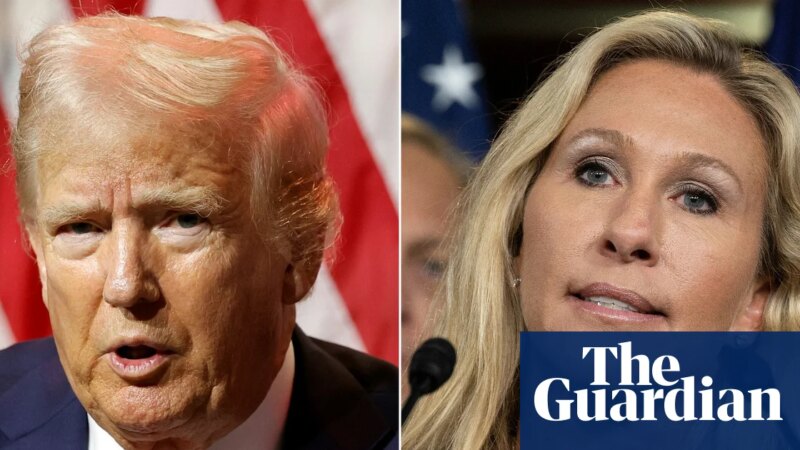 Marjorie Taylor Greene says she’s had ‘warnings for my safety’ after posts by Trump | Marjorie Taylor Greene