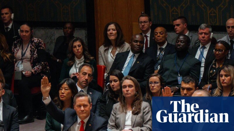 UN security council votes to endorse Donald Trump’s Gaza plan | United Nations