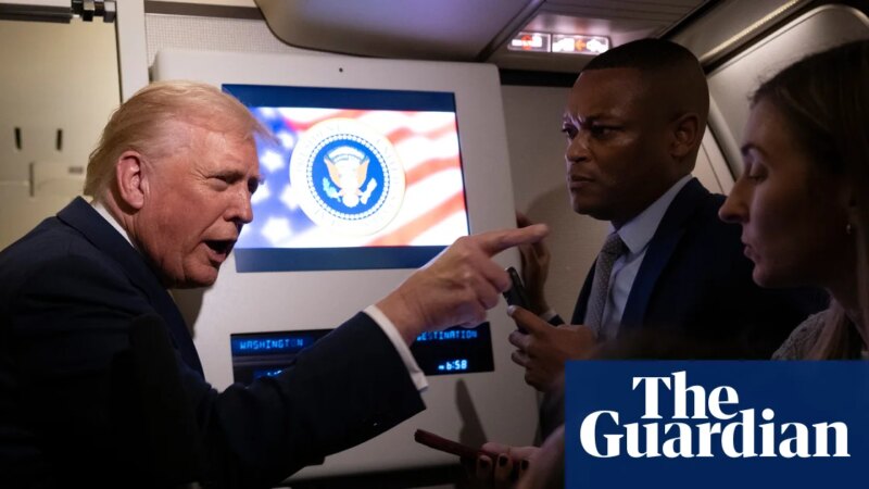 White House press secretary defends Trump’s ‘piggy’ insult | Donald Trump