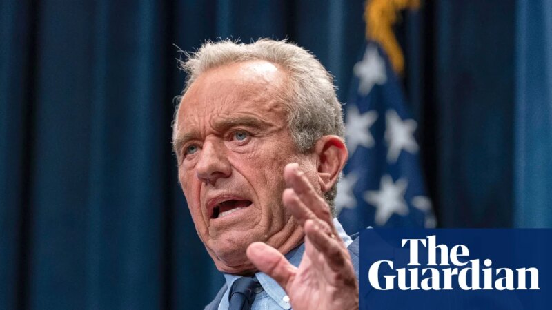 CDC website altered to reflect RFK Jr’s belief in link between vaccines and autism | Trump administration