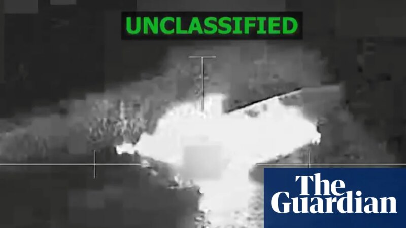 US attacks another alleged drug boat in Pacific, killing three, as Trump signals possible talks with Maduro | Trump administration