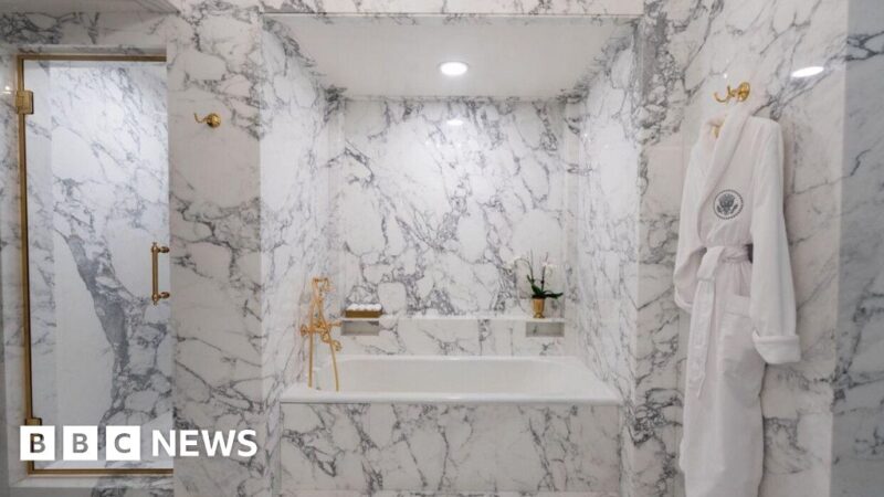Trump remodels Lincoln bathroom in latest White House renovation