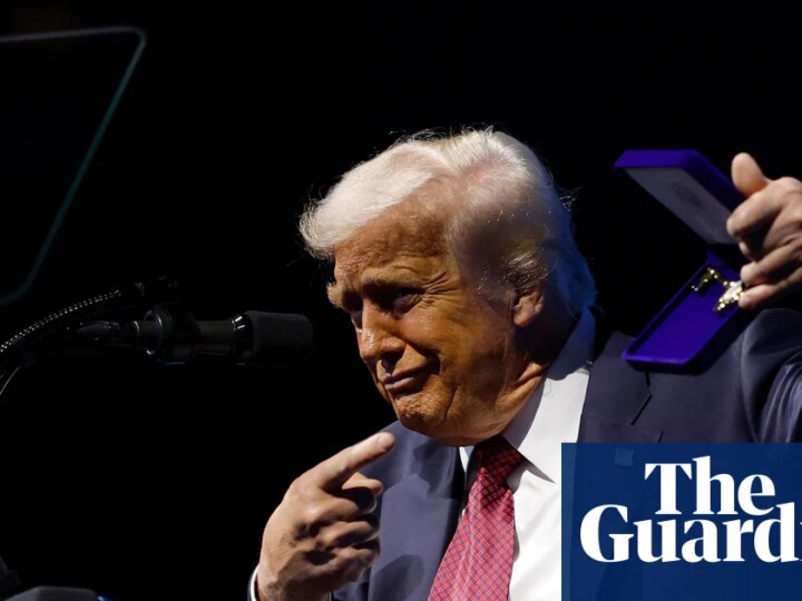 Out-of-touch Trump talks up economy among sycophants and stars in Miami | Miami