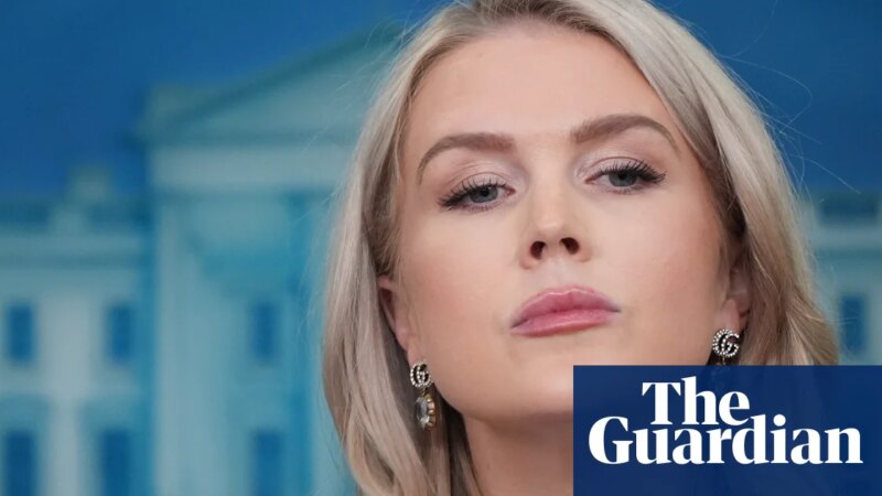 Nothing to see here: Trump press chief in full denial mode over Epstein | Donald Trump