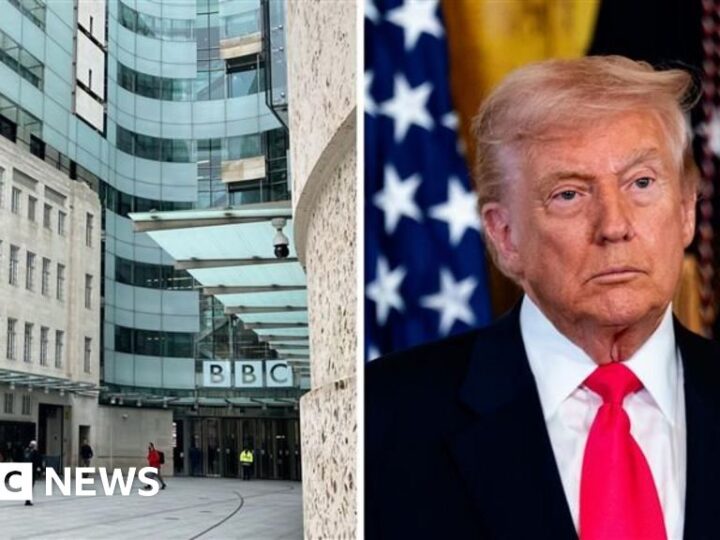 Trump says he will sue BBC for at least $1bn over Panorama edit