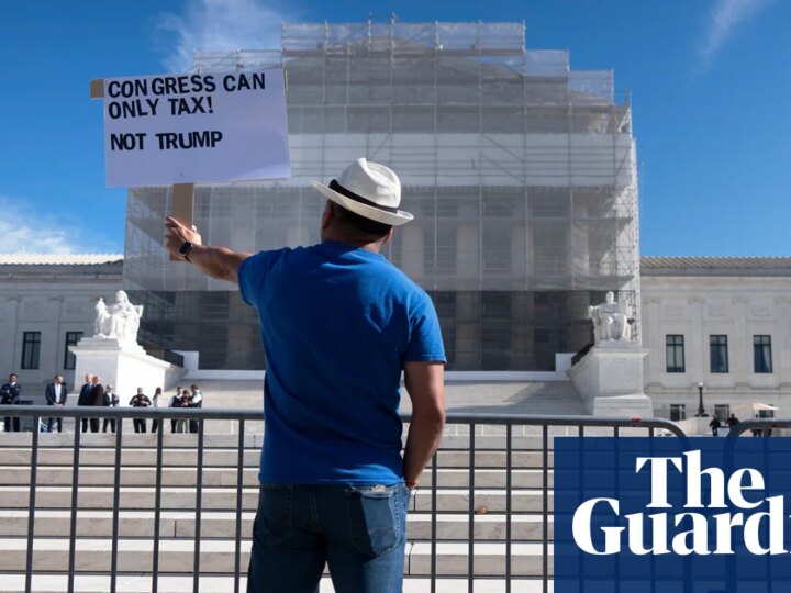 Trump news at a glance: supreme court examines president’s global tariffs | Trump administration