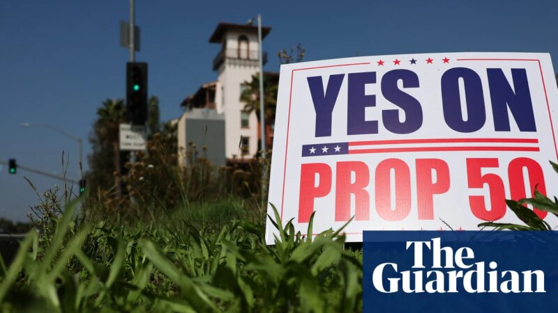 California poised to approve Prop 50 as voters signal displeasure with Trump | California