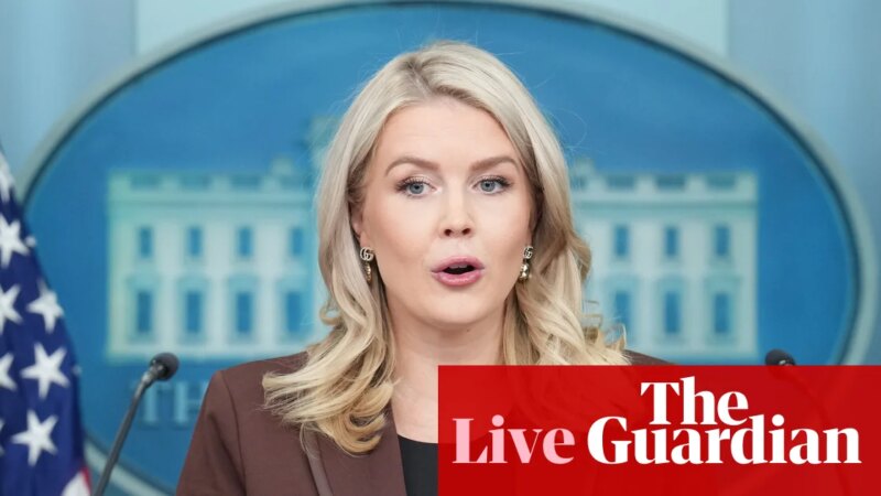 White House says new Epstein emails mentioning Trump ‘prove absolutely nothing’ – live | Donald Trump