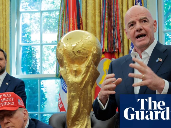 Trump ally Infantino to award first Fifa Peace Prize at World Cup draw in DC | World Cup 2026