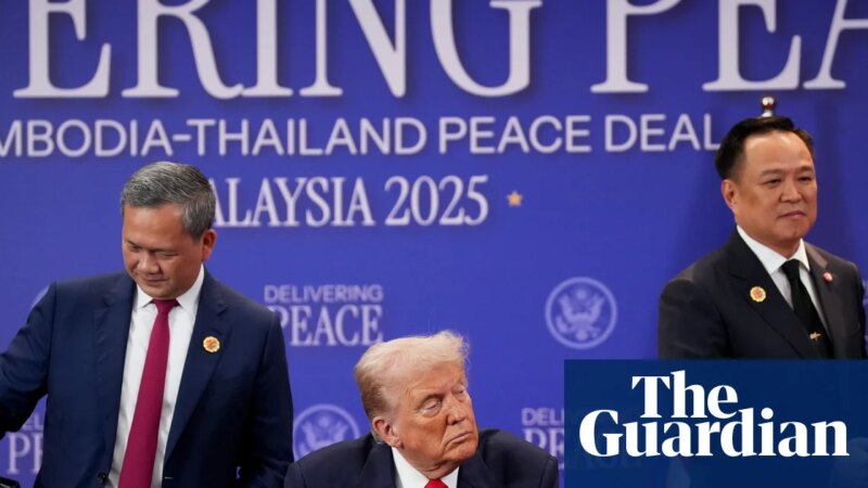 Trump pressures Thailand to recommit to Cambodia ceasefire with ‘threat of tariffs’ | Thailand