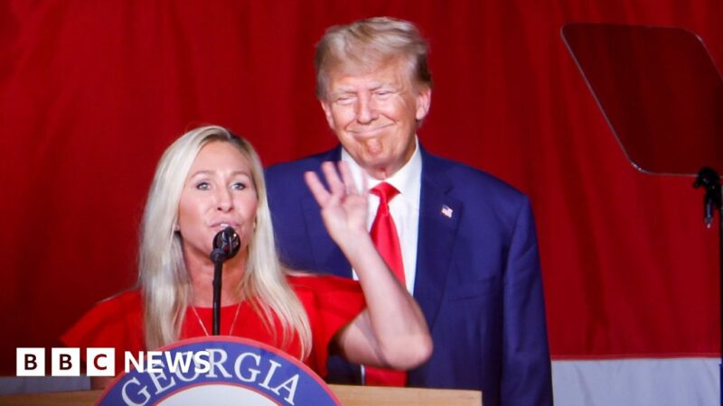 How Marjorie Taylor Greene went from Trump ally to quitting Congress