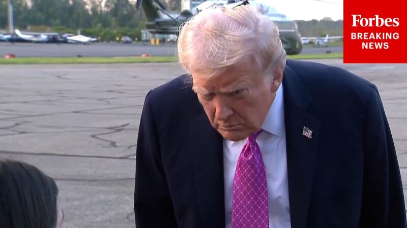 BREAKING NEWS: Trump Takes Questions From Reporters About Charlie Kirk Memorial, Russia-Ukraine War