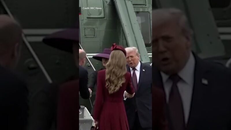 Donald Trump TELLS Kate ‘you’re so beautiful’ | HELLO!