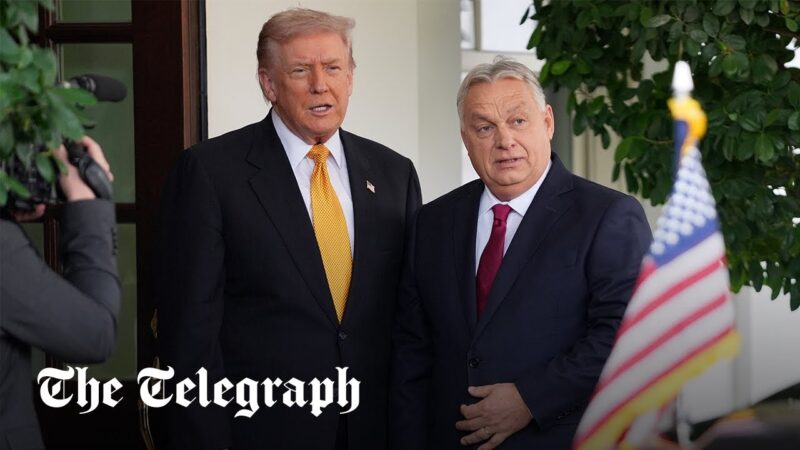 In full: Trump and Orban meet at the White House