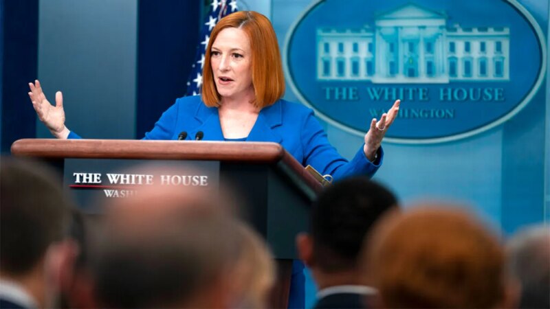 Psaki accuses Trump of creating ‘Kremlin-esque’ press corps of ‘sycophants’