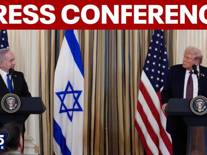 LIVE l Trump, Netanyahu press conference at White House