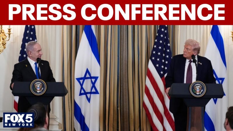 LIVE l Trump, Netanyahu press conference at White House