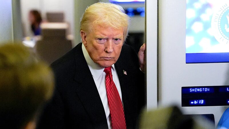 President Trump pressed on whether he told DOJ to target Comey, Bolton, James