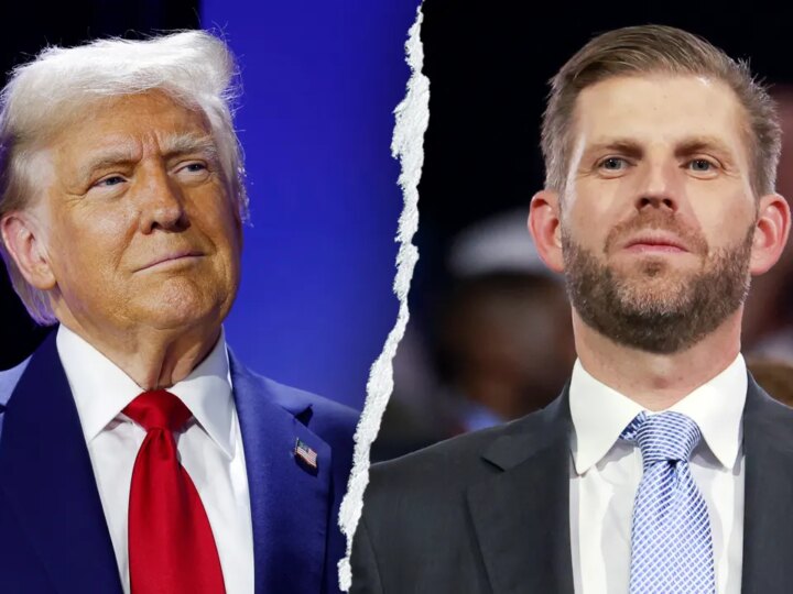 Eric Trump calls father live during Auburn Turning Point USA event