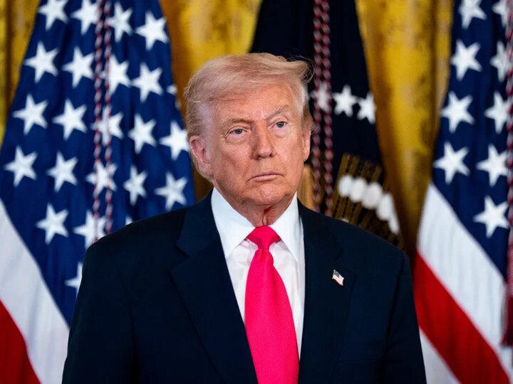 President Trump says whether he would sign bill to release Epstein files