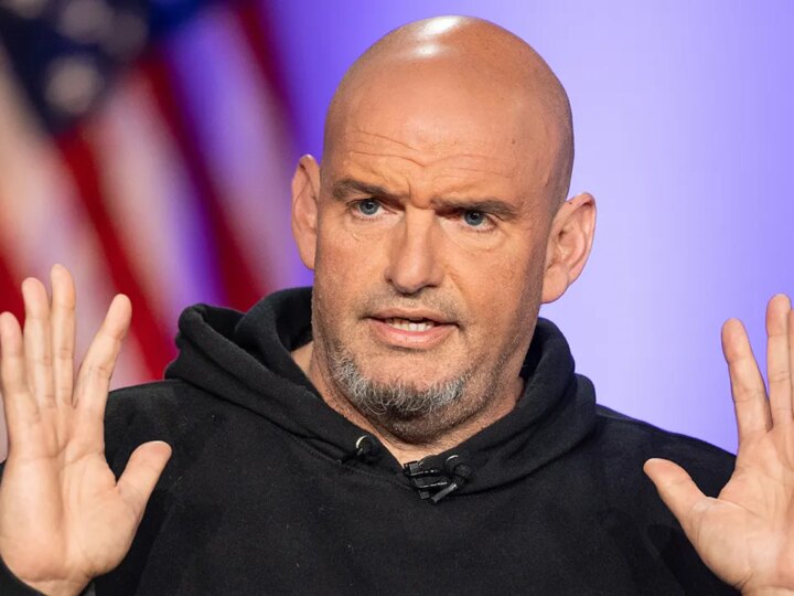 Sen Fetterman discusses crossing party lines in interview with Lara Trump